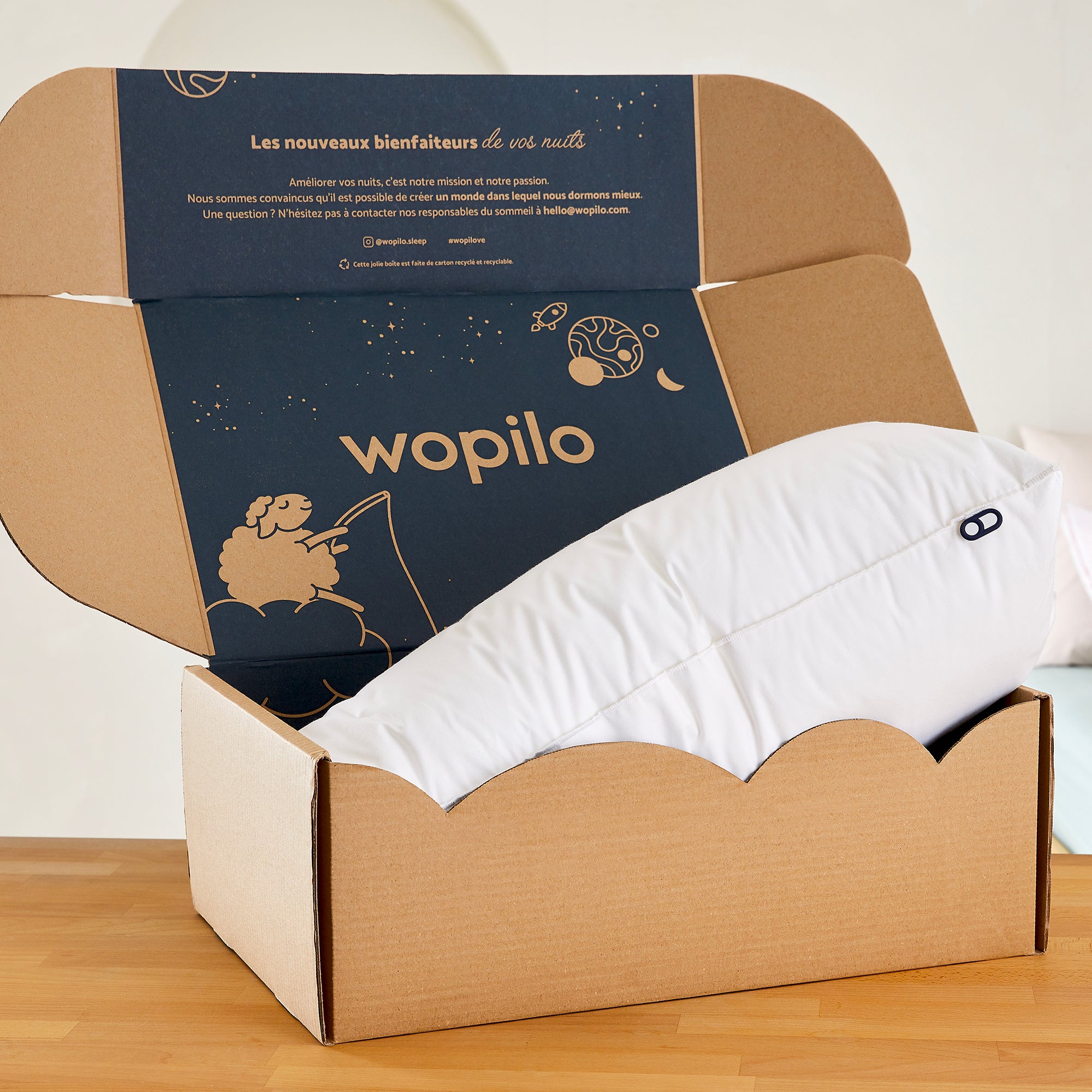 Choisir son oreiller chez Dodo – Wopilo
