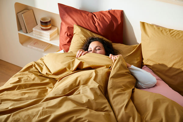 Taies d'oreiller Wopilo en percale de coton bio