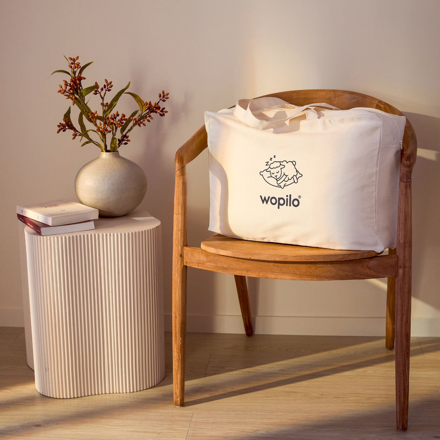 Le sac de transport oreiller - Mouton Wopilo