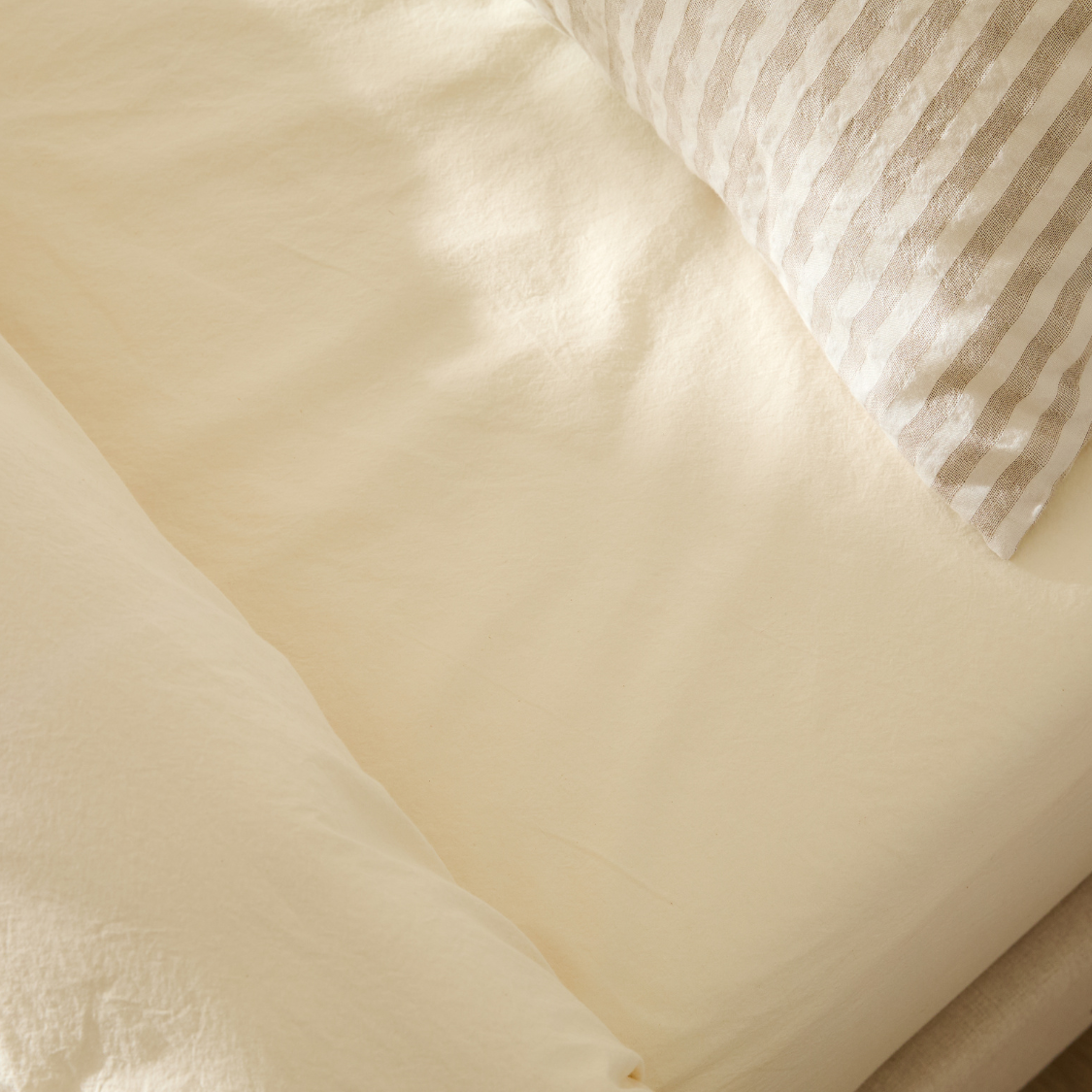 Le drap housse naturel collection vichy