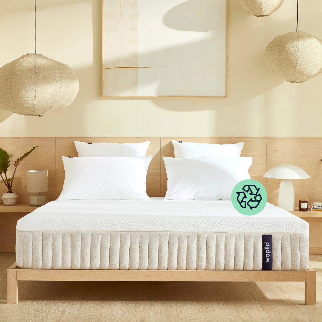 Le matelas Wopilo hybride reconditionné