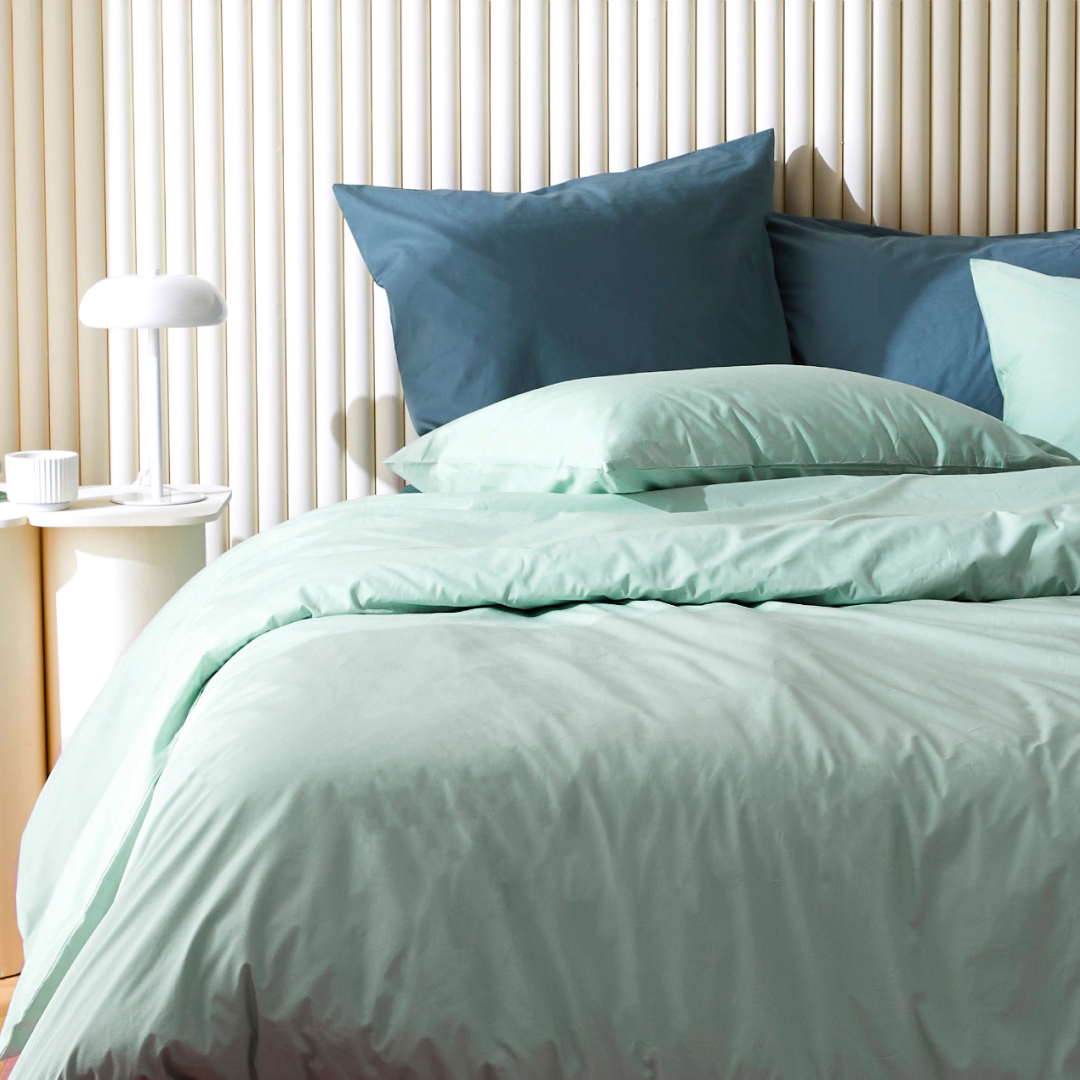 Housse De Couette En Coton Bio GOTS 140x220 Cm - Blanc, 144 Fils/pouce, Lavable 60°C - Literie Écologique Confortable
