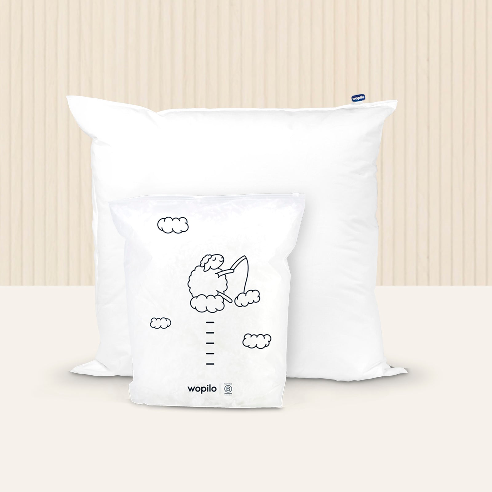 L'oreiller oli - Carré 60x60 cm